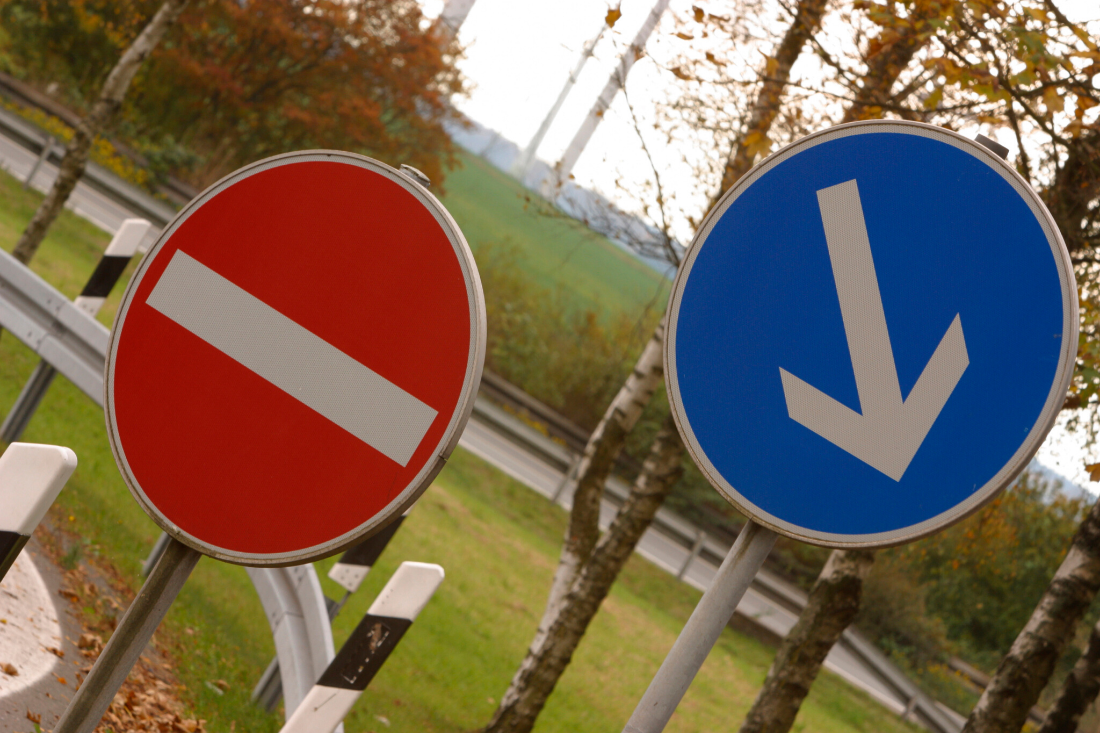 Être attentif à la signalisation